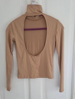 Urban Outfitters Open Back Turtleneck